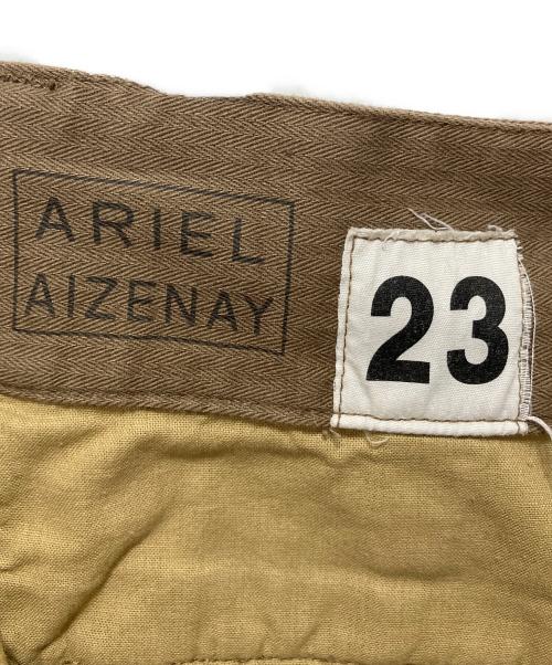 ARIEL AIZENAY（アリエル アイゼネ）ARIEL AIZENAY (アリエル アイゼネ) カーゴパンツ ブラウン サイズ:23の古着・服飾アイテム