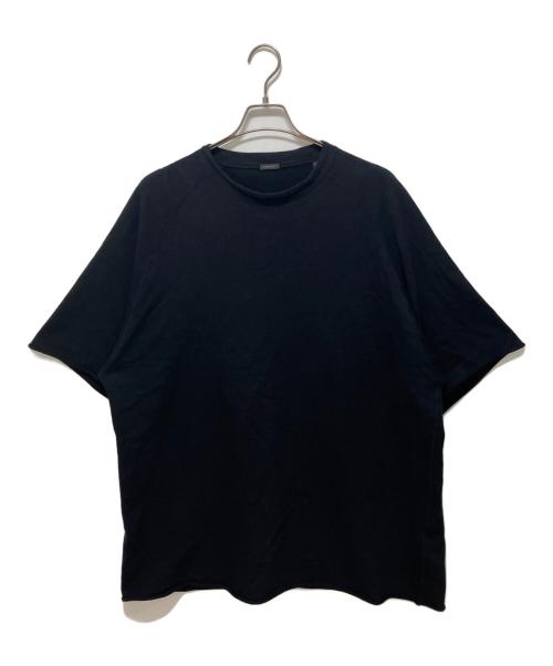 COMOLI（コモリ）COMOLI (コモリ) LWコットン裏毛 半袖クルー ブラック サイズ:4の古着・服飾アイテム