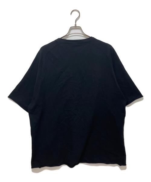 COMOLI（コモリ）COMOLI (コモリ) LWコットン裏毛 半袖クルー ブラック サイズ:4の古着・服飾アイテム