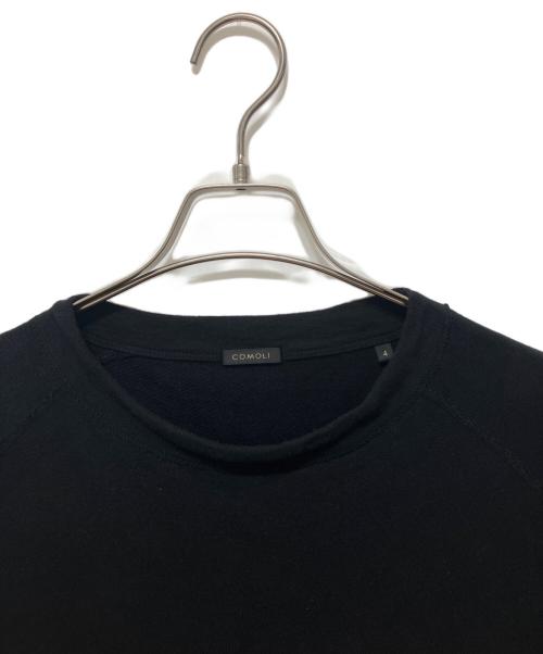 COMOLI（コモリ）COMOLI (コモリ) LWコットン裏毛 半袖クルー ブラック サイズ:4の古着・服飾アイテム