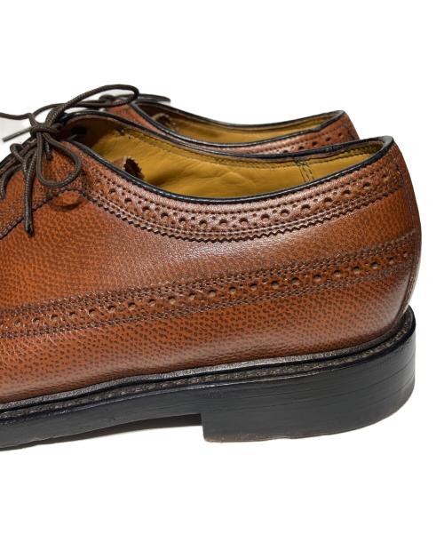 Florsheim（フローシャイム）Florsheim (フローシャイム) ウィングチップシューズ ブラウン サイズ:8 2/1の古着・服飾アイテム