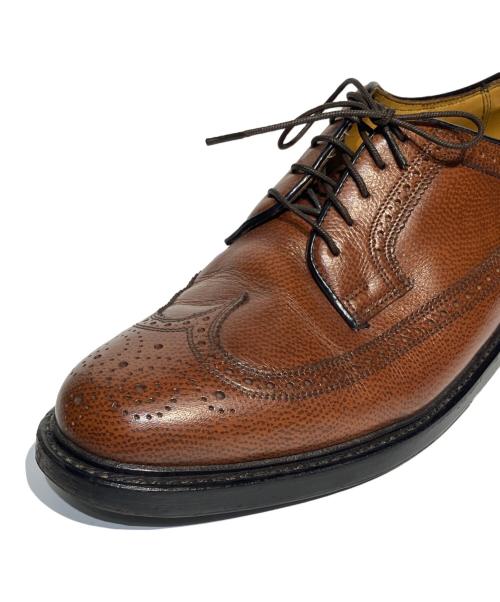 Florsheim（フローシャイム）Florsheim (フローシャイム) ウィングチップシューズ ブラウン サイズ:8 2/1の古着・服飾アイテム