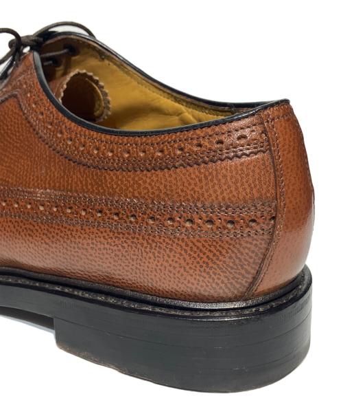 Florsheim（フローシャイム）Florsheim (フローシャイム) ウィングチップシューズ ブラウン サイズ:8 2/1の古着・服飾アイテム