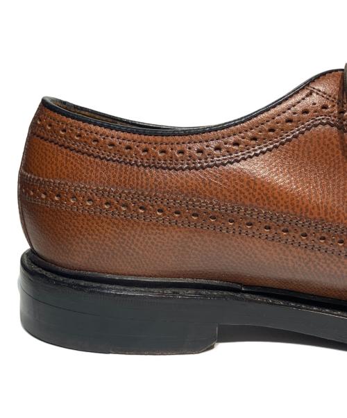 Florsheim（フローシャイム）Florsheim (フローシャイム) ウィングチップシューズ ブラウン サイズ:8 2/1の古着・服飾アイテム