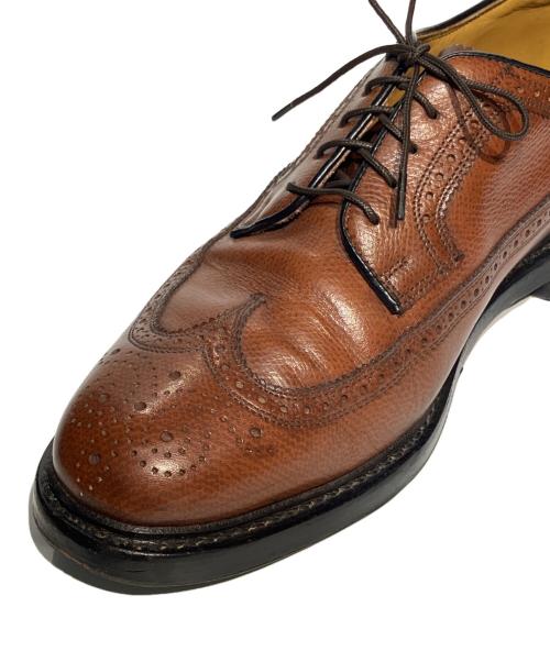 Florsheim（フローシャイム）Florsheim (フローシャイム) ウィングチップシューズ ブラウン サイズ:8 2/1の古着・服飾アイテム