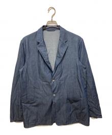 UNITED ARROWS（ユナイテッドアローズ）の古着「シングル2ボタンデニムホスピタルジャケット」｜インディゴ