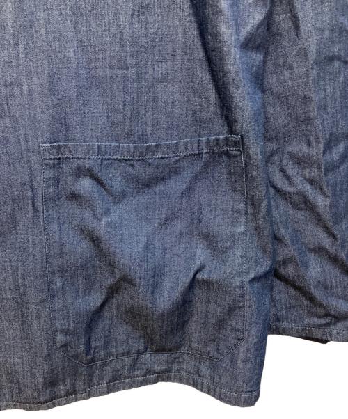 UNITED ARROWS（ユナイテッドアローズ）UNITED ARROWS (ユナイテッドアローズ) シングル2ボタンデニムホスピタルジャケット インディゴ サイズ:L 未使用品の古着・服飾アイテム