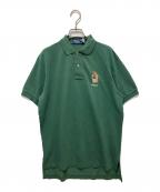 POLO RALPH LAURENポロ・ラルフローレン）の古着「オリジナルフィットPoloベアメッシュポロシャツ」｜グリーン