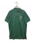 POLO RALPH LAUREN（ポロ・ラルフローレン）の古着「オリジナルフィットPoloベアメッシュポロシャツ」｜グリーン