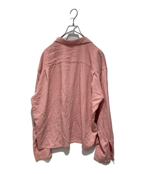 TOWN CRAFT（タウンクラフト）TOWN CRAFT (タウンクラフト) レーヨンシャツ ピンク サイズ:Mの古着・服飾アイテム