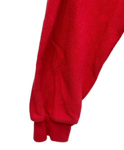 REVERBERATE（リバーバレイト）REVERBERATE (リバーバレイト) HALF ZIPP PIQUE レッド サイズ:1の古着・服飾アイテム