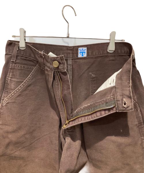 CarHartt（カーハート）CarHartt (カーハート) ペインターパンツ ブラウン サイズ: 91cm (W36)の古着・服飾アイテム