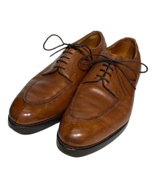 Edward Green（エドワードグリーン）Edward Green (エドワードグリーン) Uチップシューズ ブラウン サイズ:10E last:32の古着・服飾アイテム