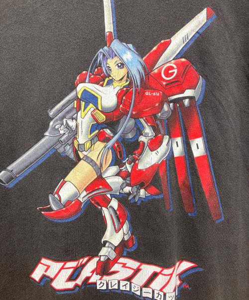 TULTEX（タルテックス）TULTEX (タルテックス) Plastik Anime T-Shirt ブラック サイズ:Lの古着・服飾アイテム