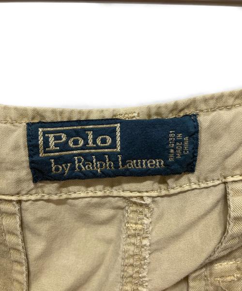 POLO RALPH LAUREN（ポロ・ラルフローレン）POLO RALPH LAUREN (ポロ・ラルフローレン) パラシュートカーゴパンツ ベージュ サイズ:34の古着・服飾アイテム