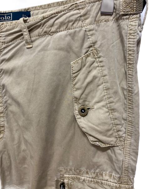 POLO RALPH LAUREN（ポロ・ラルフローレン）POLO RALPH LAUREN (ポロ・ラルフローレン) パラシュートカーゴパンツ ベージュ サイズ:34の古着・服飾アイテム