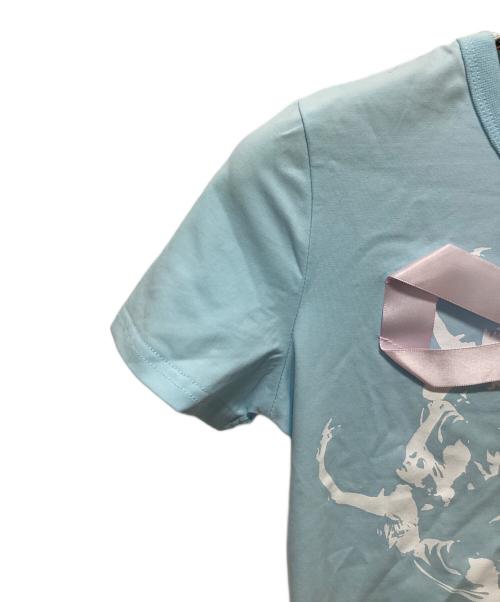 Heaven by Marc Jacobs（ヘブンバイマークジェイコブス）Heaven by Marc Jacobs (ヘブンバイマークジェイコブス) Sandy Liang (サンディーリアン) クロップドTシャツ ブルー サイズ:M 未使用品の古着・服飾アイテム