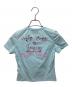 Heaven by Marc Jacobs (ヘブンバイマークジェイコブス) Sandy Liang (サンディーリアン) クロップドTシャツ ブルー サイズ:M 未使用品：10000円