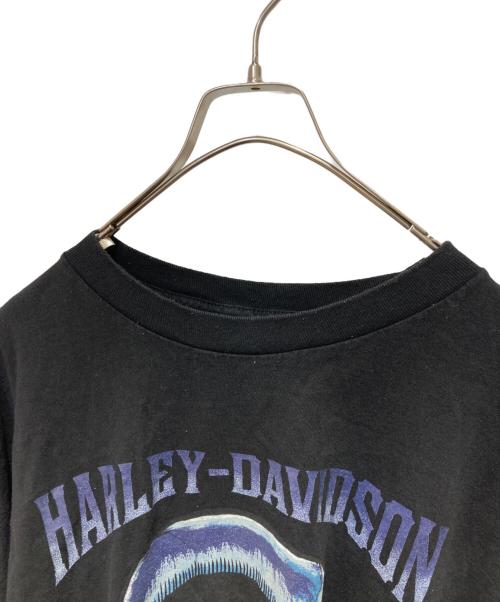 HARLEY-DAVIDSON（ハーレーダビッドソン）HARLEY-DAVIDSON (ハーレーダビッドソン) Tシャツ ブラック サイズ:不明の古着・服飾アイテム