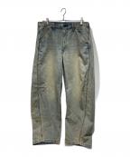 LEVI'Sリーバイス）の古着「BAGGY バレルジーンズ ライトインディゴ」｜インディゴ