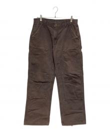 CarHartt（カーハート）の古着「ダブルニーワークパンツ」｜ブラウン