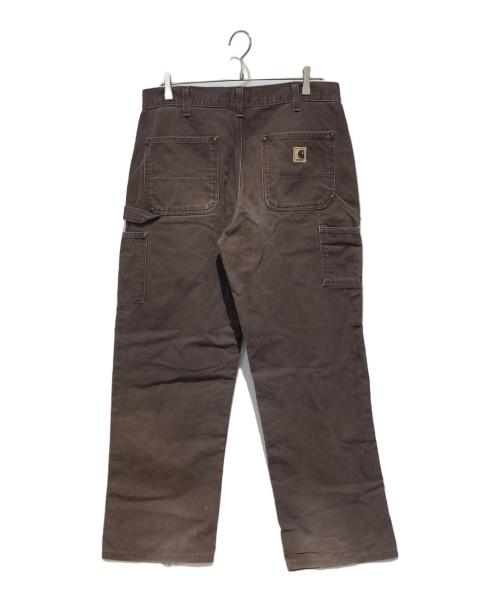 CarHartt（カーハート）CarHartt (カーハート) ダブルニーワークパンツ ブラウン サイズ:不明の古着・服飾アイテム