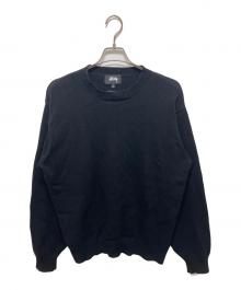 stussy（ステューシー）の古着「BENT CROWN SWEATER」｜ブラック
