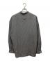 SOPH. (ソフ) WASHBLE WOOL BAND COLLAR SHIRT グレー サイズ:３ 未使用品：18000円