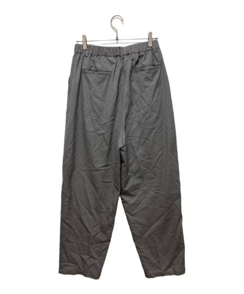 SOPH.（ソフ）SOPH. (ソフ) WASHBLE WOOL TAPERED BOLD PANTS グレー サイズ:３の古着・服飾アイテム