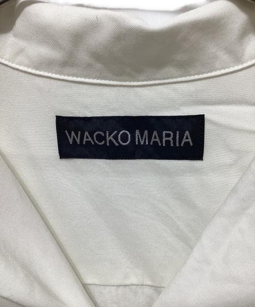 WACKO MARIA（ワコマリア）WACKO MARIA (ワコマリア) 50’Sオープンカラーシャツ ホワイト サイズ:Lの古着・服飾アイテム