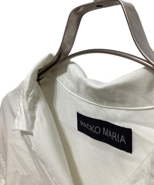 WACKO MARIA（ワコマリア）WACKO MARIA (ワコマリア) 50’Sオープンカラーシャツ ホワイト サイズ:Lの古着・服飾アイテム