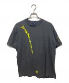 stussy×NEXUSVIIステューシー×ネクサスセブン）の古着「コラボTシャツ」｜グレー