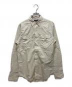 RRLダブルアールエル）の古着「OUTLAW PRINTED WESTERN SHIRT」｜ベージュ