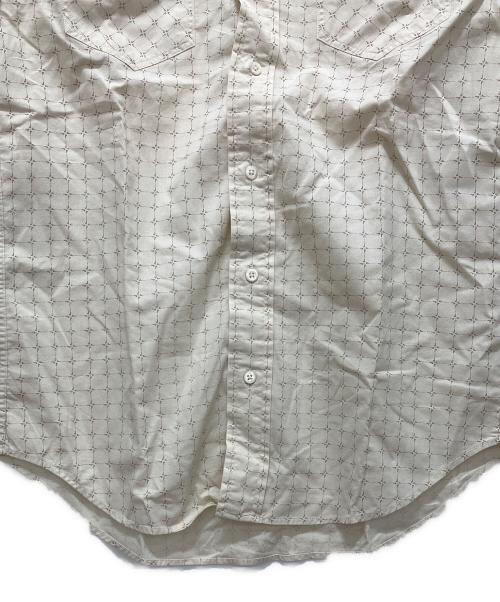 RRL（ダブルアールエル）RRL (ダブルアールエル) OUTLAW PRINTED WESTERN SHIRT ベージュ サイズ:Sの古着・服飾アイテム