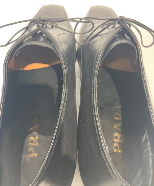 PRADA（プラダ）PRADA (プラダ) ドレスシューズ ブラック サイズ:10の古着・服飾アイテム
