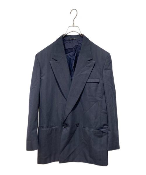 GIANNI VERSACE（ジャンニ・ヴェルサーチ）GIANNI VERSACE (ジャンニ・ヴェルサーチ) テーラードジャケット ネイビー サイズ:不明の古着・服飾アイテム