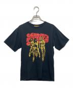 Hysteric Glamourヒステリックグラマー）の古着「HIT THE ROAD チビTシャツ」｜ブラック