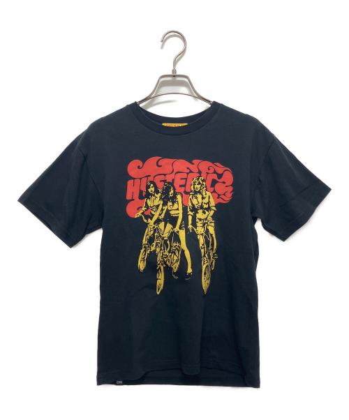 Hysteric Glamour（ヒステリックグラマー）Hysteric Glamour (ヒステリックグラマー) HIT THE ROAD チビTシャツ ブラック サイズ:Freeの古着・服飾アイテム
