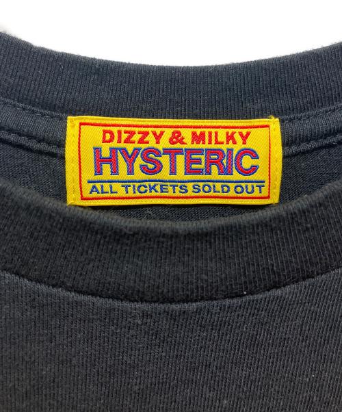 Hysteric Glamour（ヒステリックグラマー）Hysteric Glamour (ヒステリックグラマー) HIT THE ROAD チビTシャツ ブラック サイズ:Freeの古着・服飾アイテム