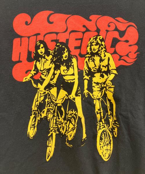 Hysteric Glamour（ヒステリックグラマー）Hysteric Glamour (ヒステリックグラマー) HIT THE ROAD チビTシャツ ブラック サイズ:Freeの古着・服飾アイテム