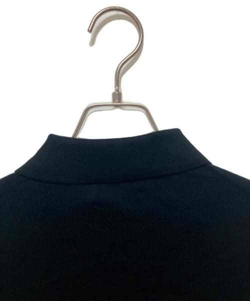 POLO RALPH LAUREN（ポロ・ラルフローレン）POLO RALPH LAUREN (ポロ・ラルフローレン) コットン ポロカラー セーター ブラック サイズ:L 未使用品の古着・服飾アイテム