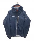 MAMMUTマムート）の古着「Eiger Speed HS Hooded JACKET」｜ネイビー
