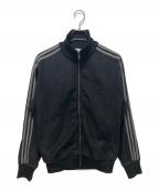 adidasアディダス）の古着「デニム ファイヤーバード トラックトップ」｜ブラック