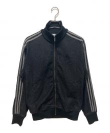 adidas（アディダス）の古着「デニム ファイヤーバード トラックトップ」｜ブラック