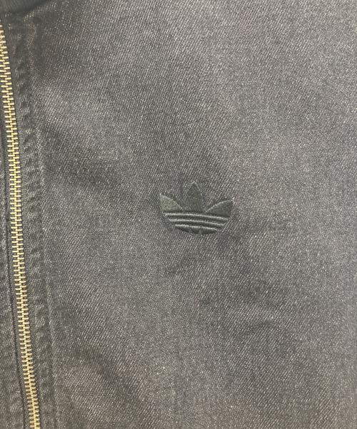adidas（アディダス）adidas (アディダス) デニム ファイヤーバード トラックトップ ブラック サイズ:Mの古着・服飾アイテム