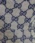 中古・古着 GUCCI (グッチ) GGキャンバス＆スティラップ ハット ベージュ×ネイビー：35000円