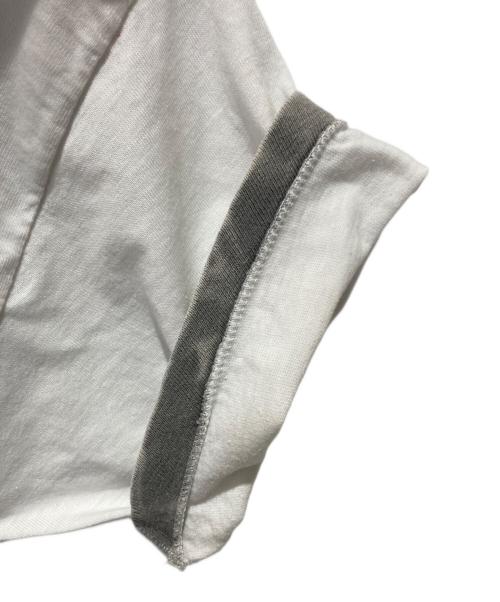 Champion（チャンピオン）Champion (チャンピオン) HARLEY-DAVIDSON (ハーレーダビッドソン) クラシックロゴリンガーTシャツ ホワイト サイズ:Ｌの古着・服飾アイテム
