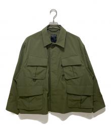 DAIWA PIER39（ダイワ ピア39）の古着「TECH JUNGLE FATIGUE JACKET (RIP-STOP)」｜グリーン