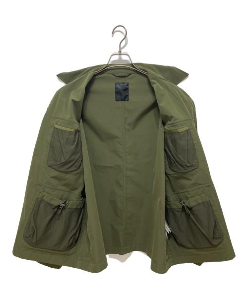 DAIWA PIER39（ダイワ ピア39）DAIWA PIER39 (ダイワ ピア39) TECH JUNGLE FATIGUE JACKET (RIP-STOP) グリーン サイズ:Mの古着・服飾アイテム