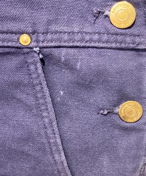CarHartt（カーハート）CarHartt (カーハート) オーバーオール ネイビー サイズ:40×30の古着・服飾アイテム